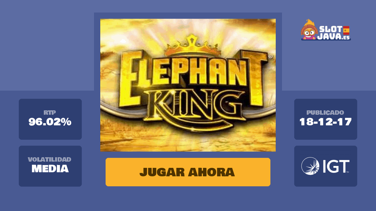 Elephant king penny slot machines