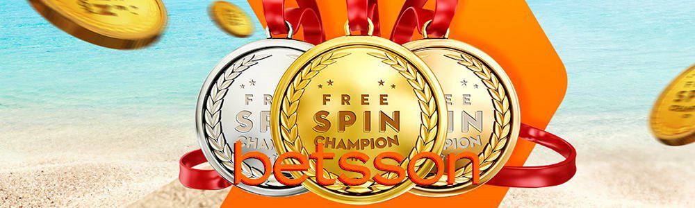 Tiradas gratuitas con Betsson ¡Free Spin Champion!