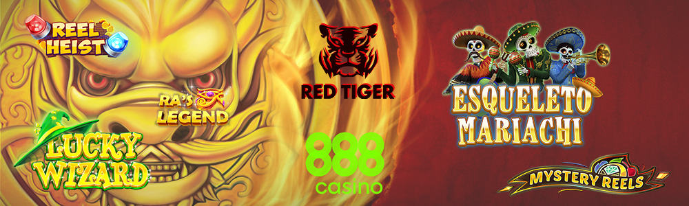 Los juegos de Red Tiger disponibles en 888casino