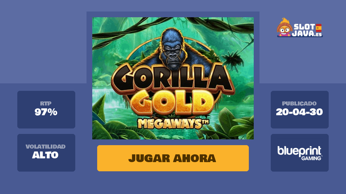 Gorilla Gold Megaways Slot