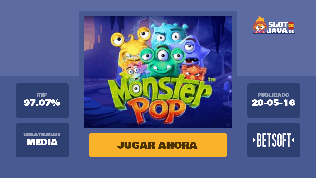 Monster pop slots