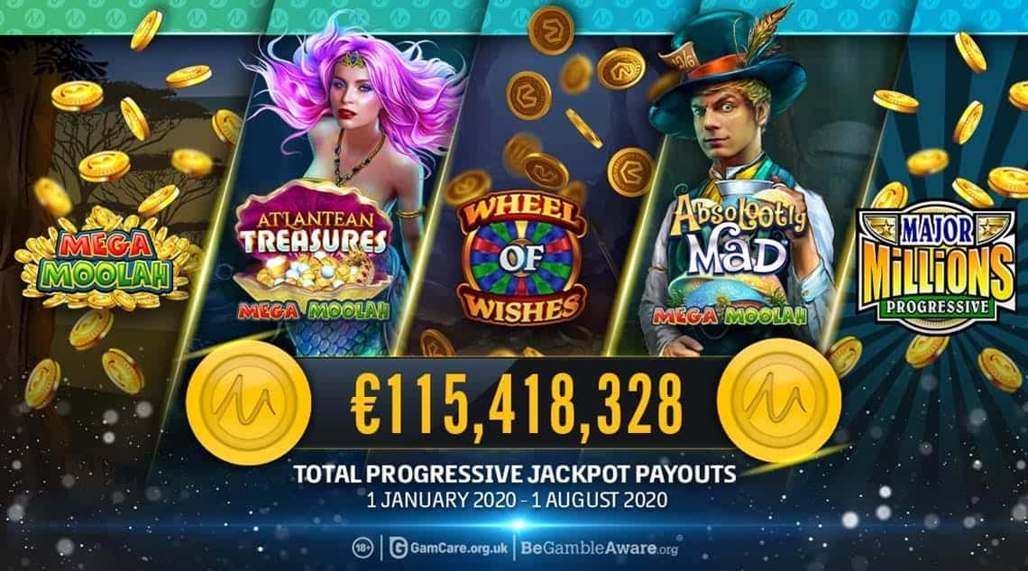 Jackpots Microgaming: un millonario cada mes