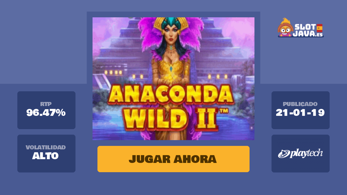 Anaconda wild slot demo