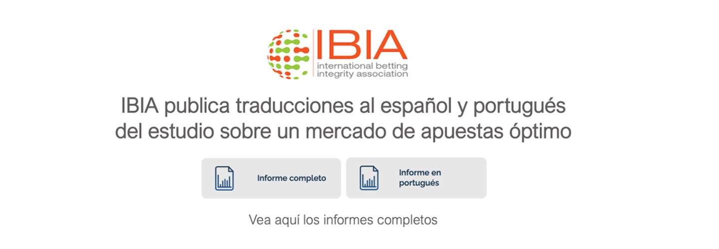 Informes de IBIA ahora en español y portugués