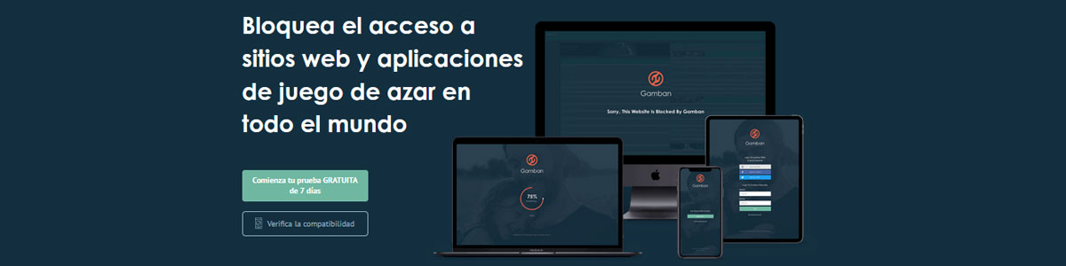 Bloqueo de juego online en España con Gamban
