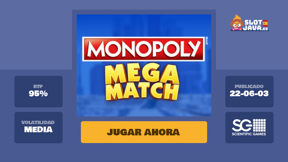 monopoly mega match slot