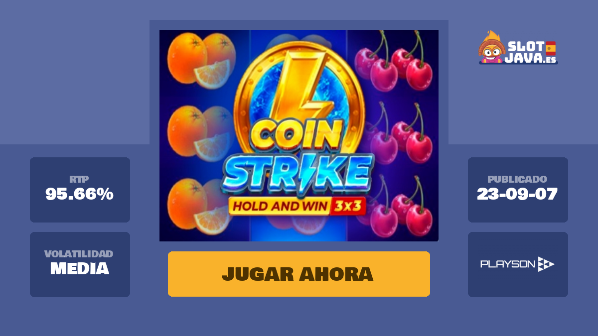 Coin Strike Hold And Win Rese A Jugar Ahora Slotjava Es